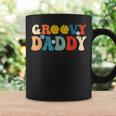 Retro Groovy Daddy For Dad Fathers Day Son Coffee Mug Gifts ideas