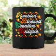 Retro Groovy Hbcu Humbled Blessed Creative Unique Coffee Mug Gifts ideas