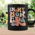 Retro Groovy In My Mom Era Butterfly Mother's Day Coffee Mug Gifts ideas