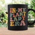 Retro Groovy In My Plant Lady Era Xmas Gardening Plant Mom Coffee Mug Gifts ideas