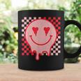 Retro Groovy Valentines Day Hippie Heart Matching Coffee Mug Gifts ideas