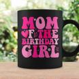 Retro Mom Of The Birthday Family Matching Girls Mama Coffee Mug Gifts ideas