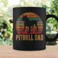 Retro Pitbull Dad Dog Lover Pet Daddy Pit Bull Father Coffee Mug Gifts ideas