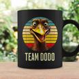 Retro Team Dodo Tassen mit Vintage Sonnenuntergang und Vogel Design Geschenkideen