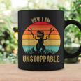 Retro Now I Am Unstoppable T-Rex Vintage Coffee Mug Gifts ideas
