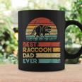 Retro Vintage Best Raccoon Dad Ever Animals Lover Coffee Mug Gifts ideas