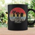 Retro Vintage Easily Distracted By Plants Gardening Coffee Mug Gifts ideas