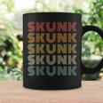 Retro Vintage Skunk 90S Zoologist Zookeeper Wildlife Animal Coffee Mug Gifts ideas