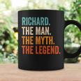 Richard The Man The Myth The Legend First Name Richard Coffee Mug Gifts ideas