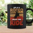 Rodeo Bull Riding Horse Rider Cowboy Cowgirl Western Howdy Coffee Mug Gifts ideas