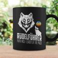 Rudelführer Wolf Head Father's Day Rudel Dadintage Dad Wolf Tassen Geschenkideen