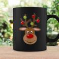 Rudolph Red Nose Reindeer Santa Christmas Coffee Mug Gifts ideas
