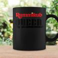 Rummikub Queen Logo With Royal Crown Black Ink Coffee Mug Gifts ideas