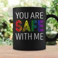 You Are Safe With Me Coffee Mug Gifts ideas