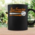 San Francisco Baseball Vintage Distressed Met At Gameday Coffee Mug Gifts ideas