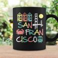 San Francisco Bridge Sf Icons Vintage California Dark Coffee Mug Gifts ideas