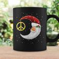 Santa Clause Moon And Star Peace Sign Christmas Dream Coffee Mug Gifts ideas