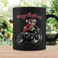 Santa Riding A Motorbike Christmas Motorcycle Christmas Coffee Mug Gifts ideas