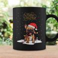 Santa Xmas Frenchie Merry Christmas French Bulldog Puppy Coffee Mug Gifts ideas