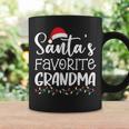 Santa's Favorite Grandma Ugly Sweater Christmas Coffee Mug Gifts ideas