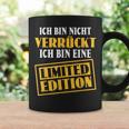 Sarkasmus Ich Bin Nicht Verrückt Eine Limited Edition Black Tassen Geschenkideen