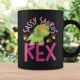 Sassy Saurus Cute Dinosaurs For Girls Coffee Mug Gifts ideas