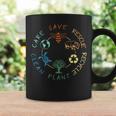 Save Bees Rescue Animals Recycle Plastic Earth Day 2024 Coffee Mug Gifts ideas