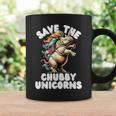 Save The Chubby Unicorn Rhino Colorful Coffee Mug Gifts ideas