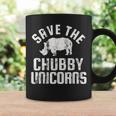 Save The Chubby Unicorns Rhino Rhinoceros Women Coffee Mug Gifts ideas