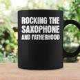 Saxophon Papaatertag Musik Lustig Tassen Geschenkideen