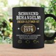 Schonend Behandeln Oldtimer Year Of Manufacture 1978 Born Birthday Tassen Geschenkideen