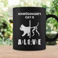 Schrödingers Cat Dead And Alive Physics Nerd Tassen Geschenkideen