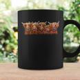 Scottish Highland Cows ' The Hairy Bunch Of Coos ' Coffee Mug Gifts ideas