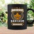 Scout My Level Of Sarcasm Tasse Idées cadeaux