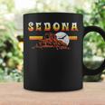 Sedona Arizona Vintage Distressed Bell Rock Hiking Retro Coffee Mug Gifts ideas