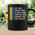 I See Love Accept You Lgbtq Gay Rainbow Pride Flag Coffee Mug Gifts ideas