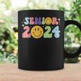 Senior 2024 Retro Senior 24 Graduation Class Of 2024 Coffee Mug Gifts ideas