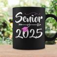 Senior 2025 Pink Tassel Class Of 2025 Graduate Graduation Coffee Mug Gifts ideas