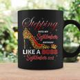 September Girl Stepping Into Birthday Like Boss 3Rd Leopard Coffee Mug Gifts ideas
