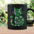 Shamrock Irish Cat Graphic Saint Patrick Day For Cat Lovers Coffee Mug Gifts ideas