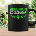 Shenanigans Coordinator Saint Irish Pats St Patrick's Day Coffee Mug Gifts ideas