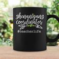 Shenanigans Coordinator Teacher Life St Patrick's Day Coffee Mug Gifts ideas