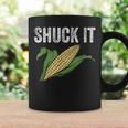 Shuck It Farmer Corn Lover Market Festival Coffee Mug Gifts ideas