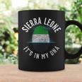 Sierra Leone Flag It Is In My Dna Sierra Leonean Coffee Mug Gifts ideas