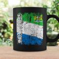 Sierra Leone Flag Vintage Distressed Sierra Leone Coffee Mug Gifts ideas