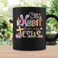 Silly Rabbit Easter Is For Jesus Cute Bunny Christian Faith Coffee Mug Gifts ideas