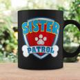 Sister Of The Birthday Boy Girl Dog Paw Family Matching Coffee Mug Gifts ideas