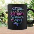 Sister Of The Birthday Mermaid Party Matching Family Coffee Mug Gifts ideas