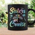 Sisters Cruise 2024 Sister Cruising Vacation Trip Tie Dye Coffee Mug Gifts ideas