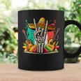 Skeleton Hand Sombrero Cinco De Mayo Music Lover Band Guitar Coffee Mug Gifts ideas